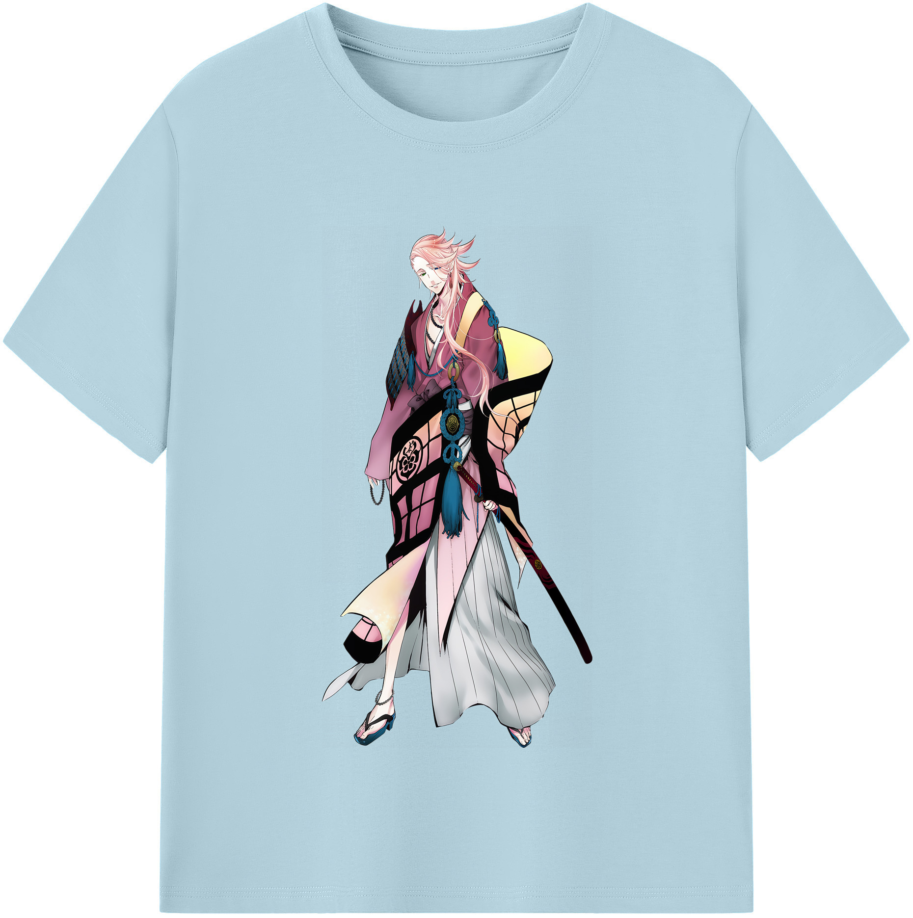 （画像用） 刀剣乱舞 Touken Ranbu 綿100％半袖Tシャツ（フロントプリント）